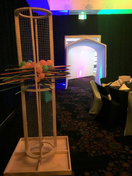 giant Kerplunk game