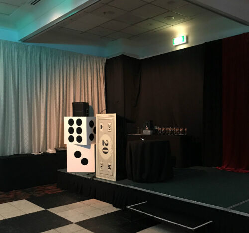 Giant Dice and Money Lectern cover