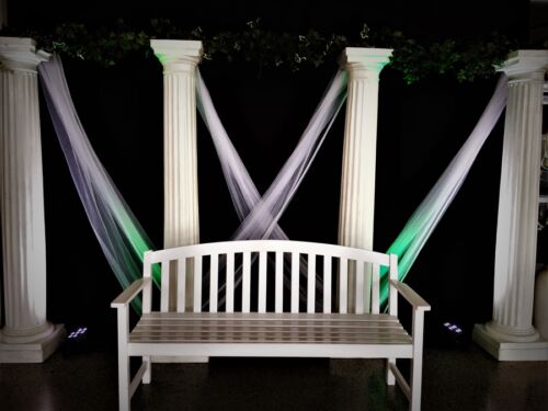 White outdoor seat $60.00 + GST