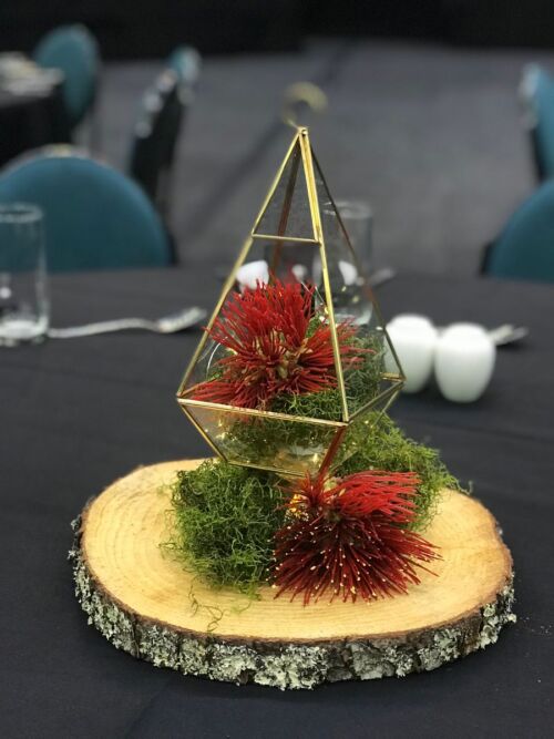 Christmas table centrepiece